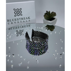 Bracelet Appel-Watch avec incrustation de cristaux précieux Paradise S